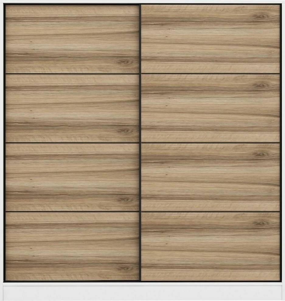 Dollap Skye Decor, ngjyrë e bardhë dhe dore, 3962