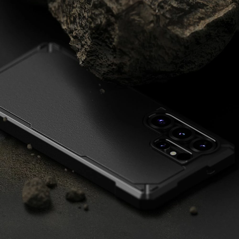 Mbështjellës Ringke Rugged Gear MagSafe për Samsung Galaxy S25 Ultra, i zi