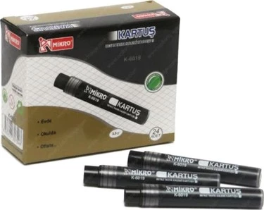 Mikro Kartuş K-6019 – Refill Ink for Whiteboard Marker (Black)