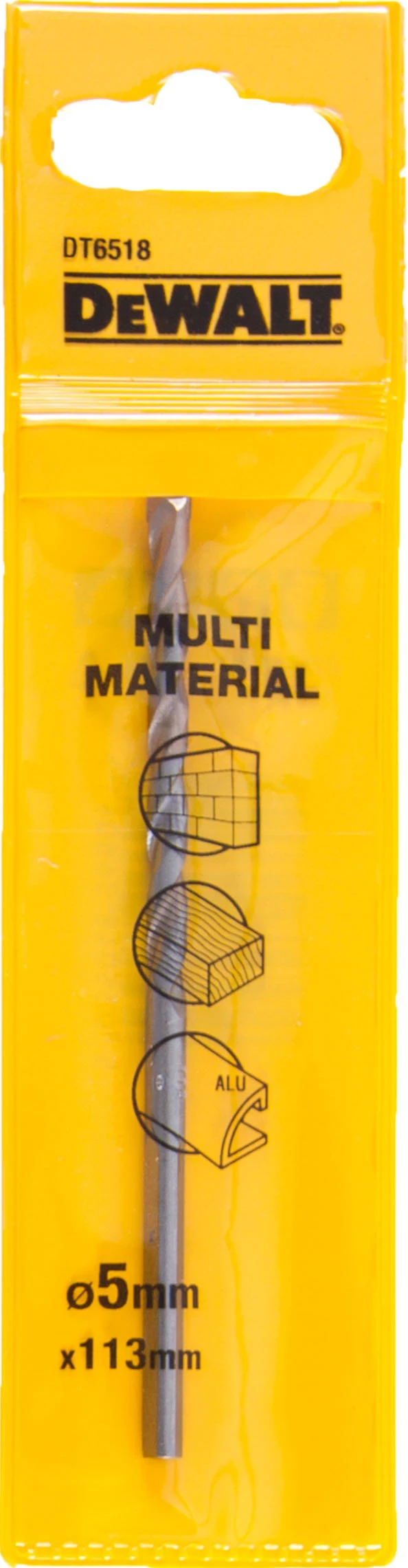 Sveder shumëpërdorimësh DeWalt DT6518 Ø5 mm 113 mm (1 copë)