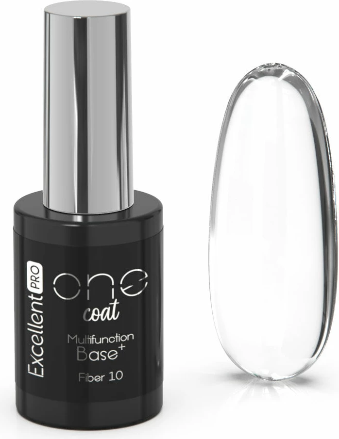 Bazë për thonj Excellent PRO One Coat Multifunction Fiber Base Cleary 11g për femra