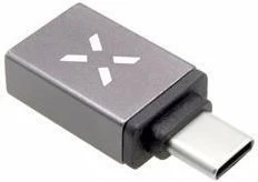 Adapter Fixed Link FIXA-UC-GR USB-C në USB-A, 5 Gb/s, OTG, gri
