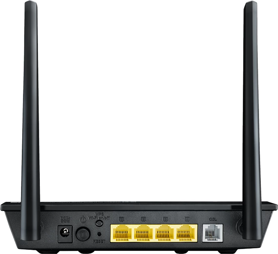 Ruter WiFi ASUS RT-N12E, WiFi 4 (802.11n) 300 Mbps 2.4GHz, 2x antena 5dBi, 4x LAN, zi