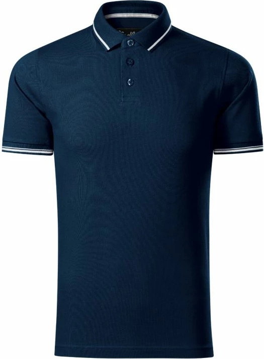 Maicë polo Malfini për meshkuj, ngjyrë blu marine
