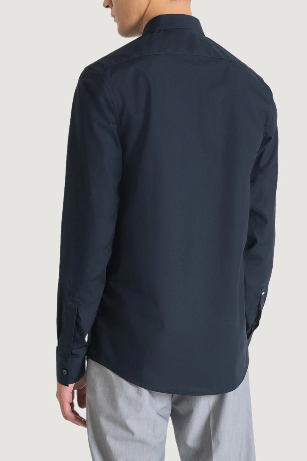 Këmishë për meshkuj Antony Morato London Slim Fit FA400078, e kaltër [Madhësia: XS]