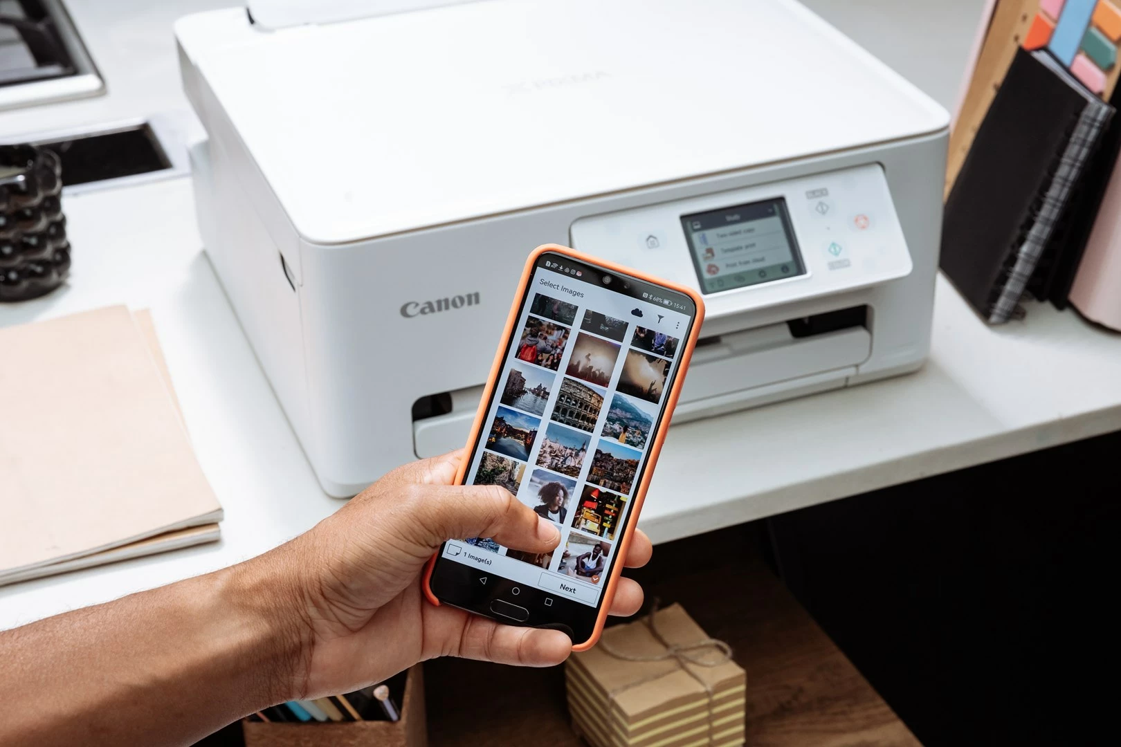 Printer Canon PIXMA TS7650i, Inkjet, A4, Wi-Fi, i bardhë