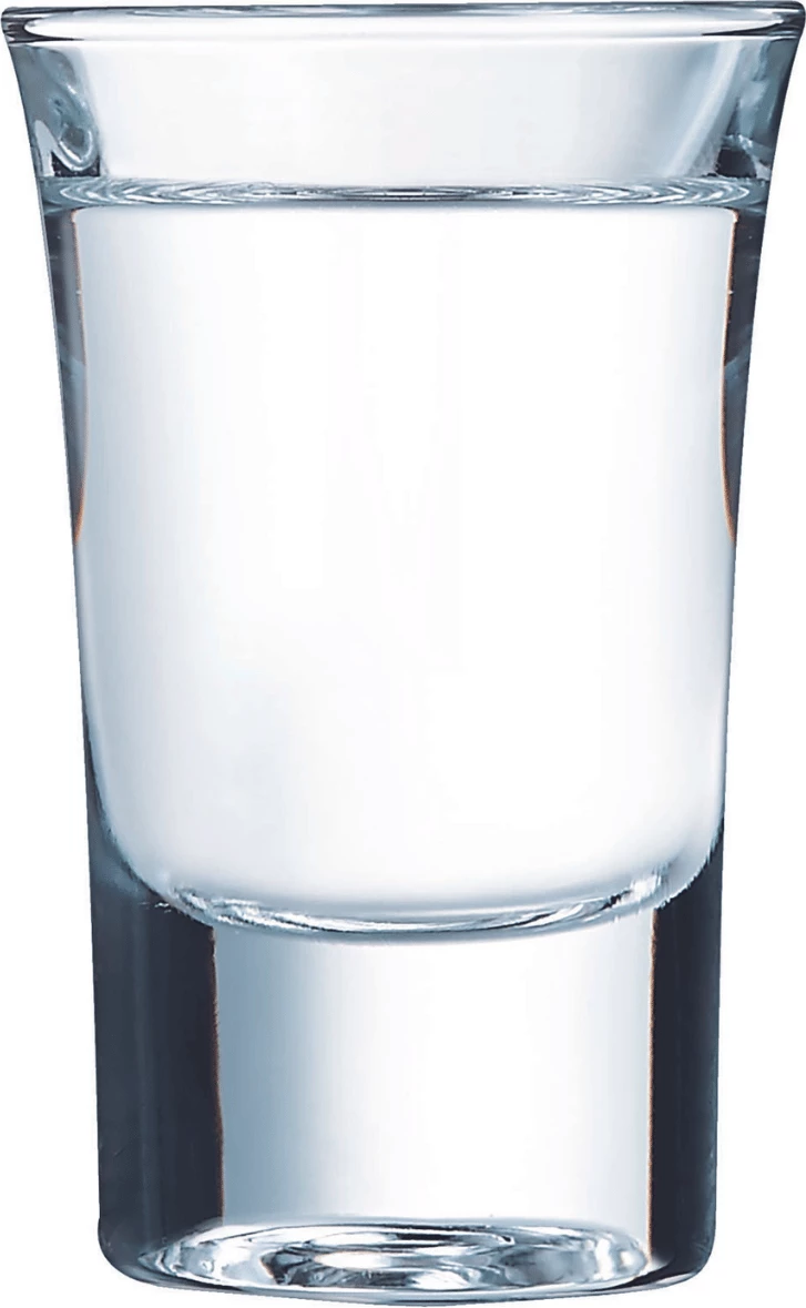 Gotë shot Arcoroc Hot Shot 34 ml, transparente, set 6 copë