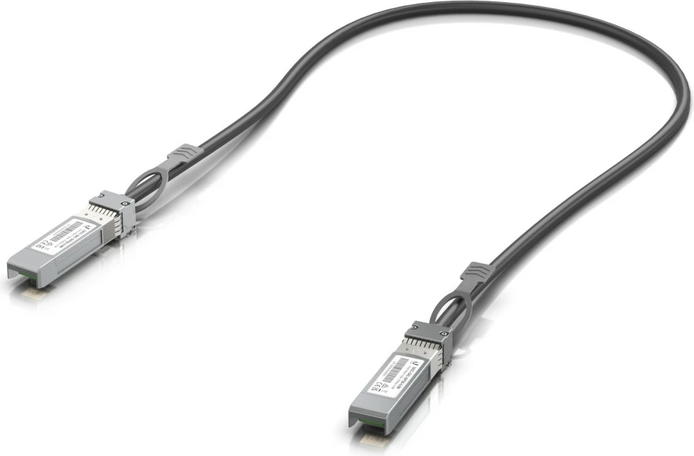 Kabllo Ubiquiti UACC-DAC-SFP28-0.5M, 0.5 m, SFP28, SFP28, Male/Male, e zezë