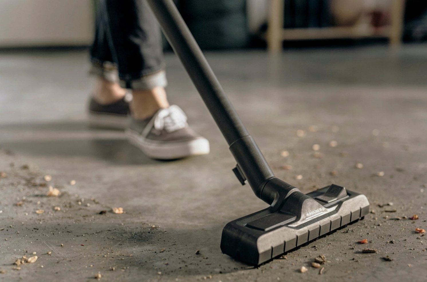 Fshesë me korrent industriale Karcher KWD 5 V-25/5/22, 25 L, 1100 W, e verdhë/zezë
