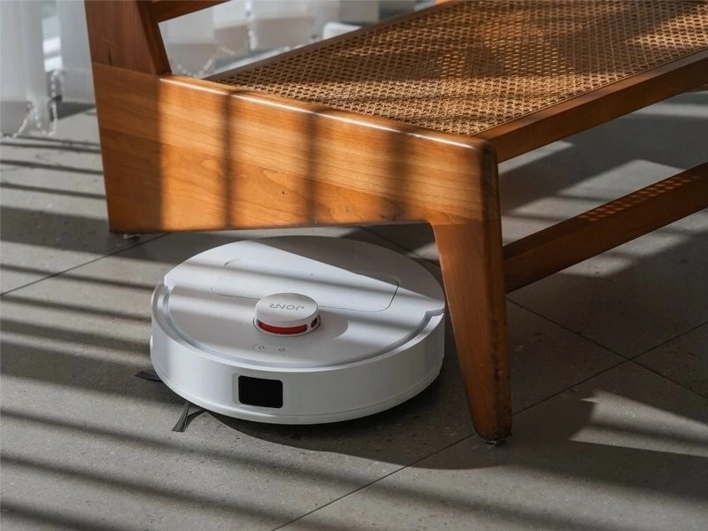 Robot pastrues JONR T5 Lite, mop dhe fshesë, kontroll me aplikacion, 2600mAh, bardhë