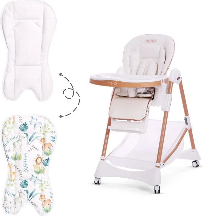 Karrige ushqimi multifunksionale neno Sedi White, e bardhë