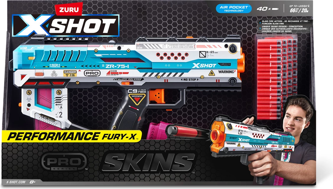 XSHOT Skins Pro Fury-X Blaster by ZURU