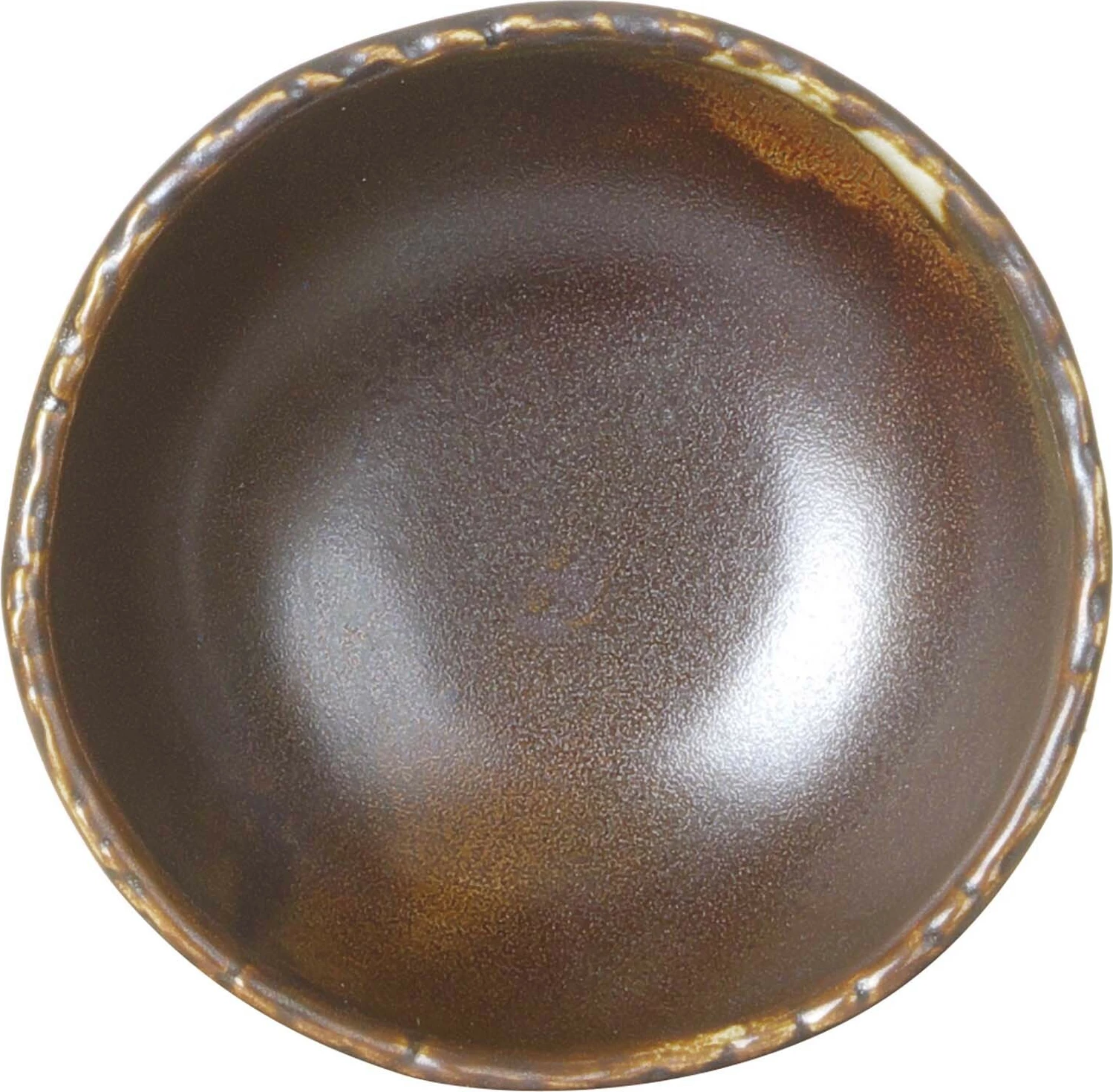 Tas për dip Fine Dine Aurum 70 ml Ø80x35 mm, kafe e errët, set 3 copë