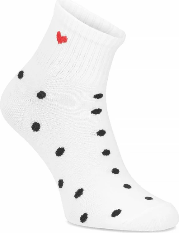 Çorape të gjata për femra Filippo SD-AN09, të bardha, set prej 3 palë