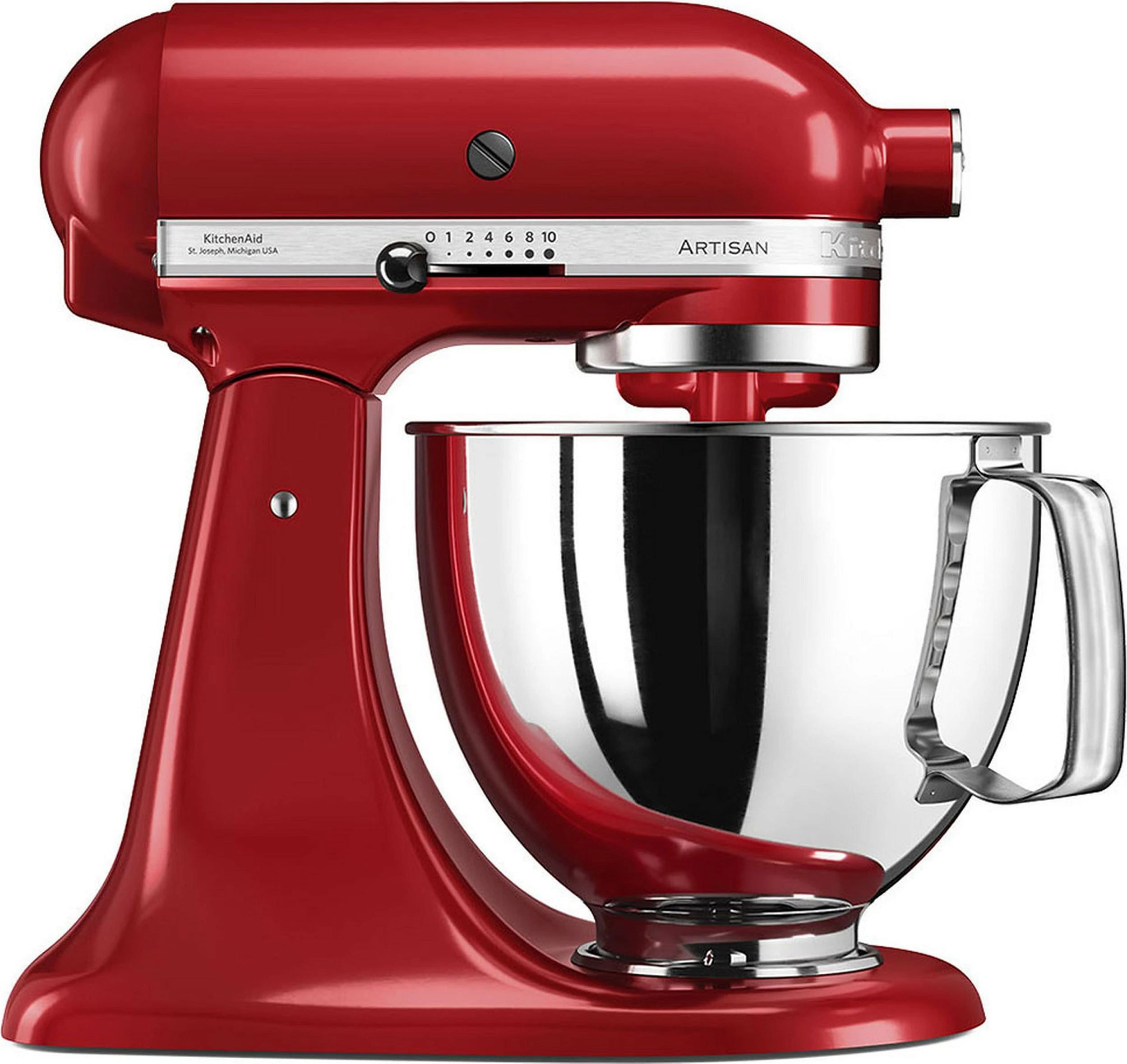 Mikser kuzhine KitchenAid Artisan 5KSM150PSEMC 300W, e kuqe