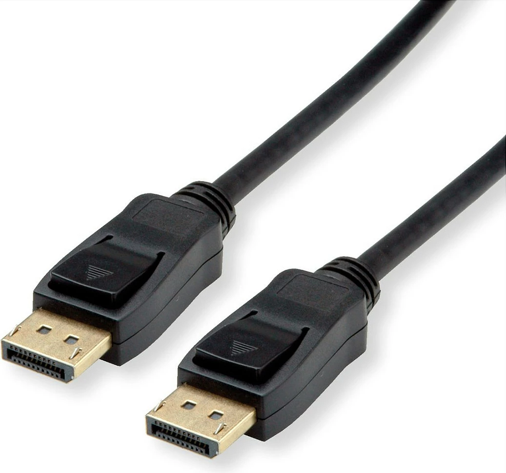 Kabllo DisplayPort VALUE 11.99.5813, 5 m, DP 1.4, 8K@60Hz, e zezë