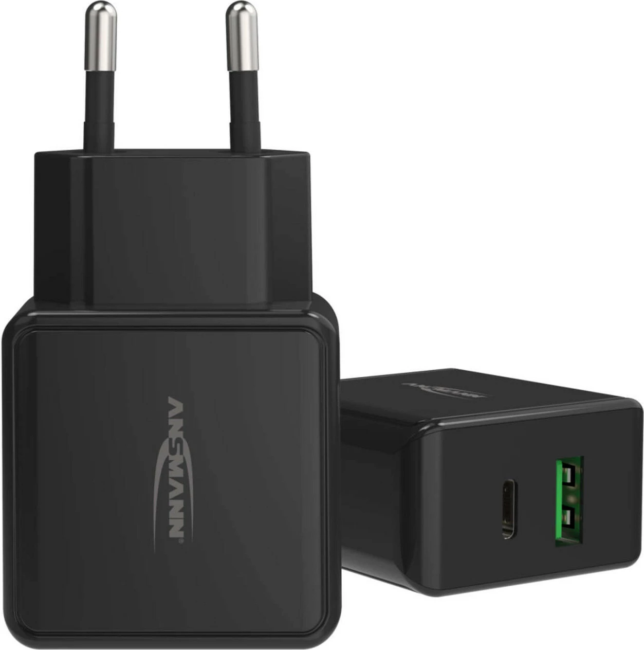 Karikues muri Ansmann HC218PD, 20W, USB-C PD + USB-A, i zi