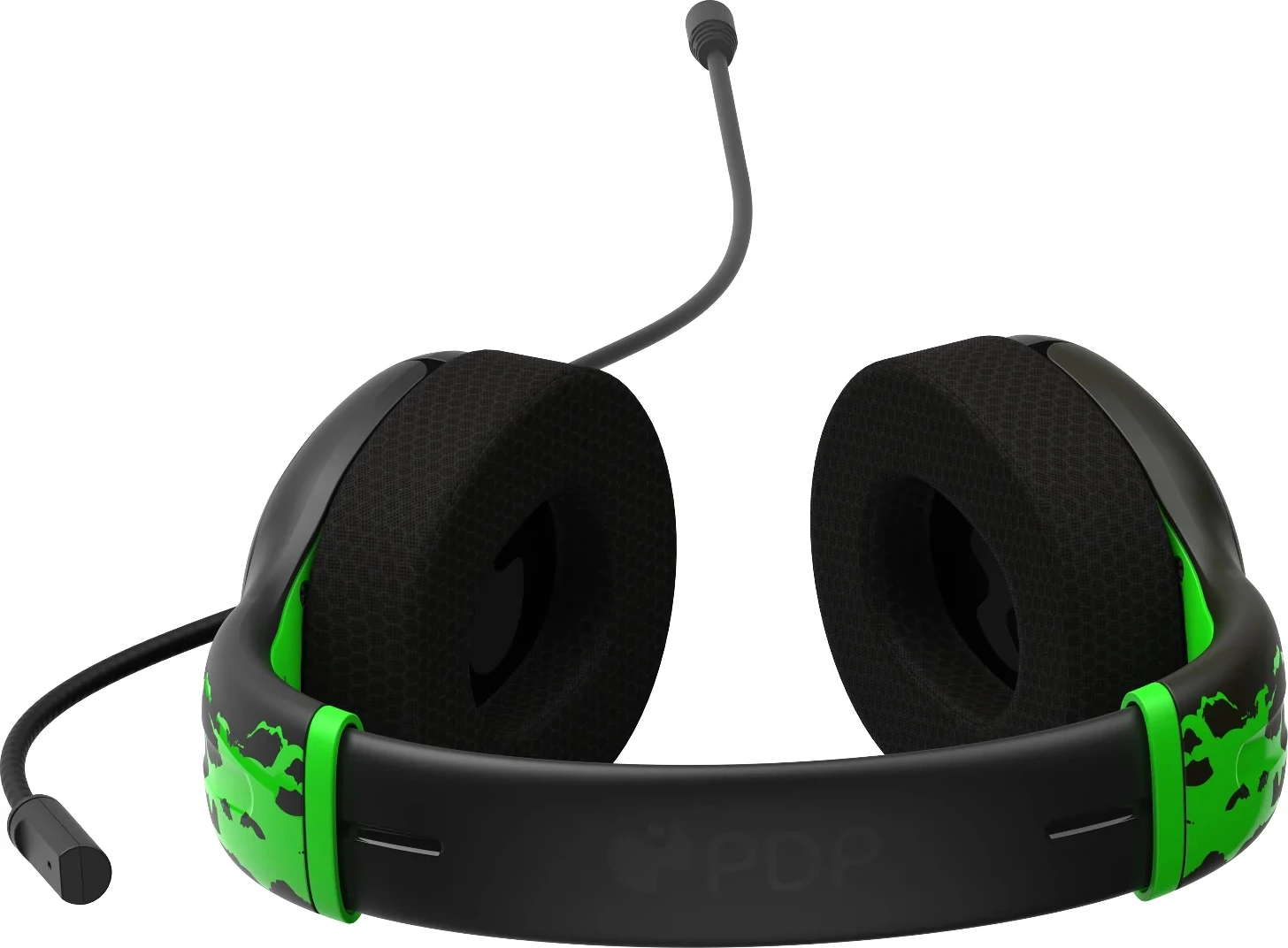 Kufje gaming PDP AIRLITE GLOW me kabllo, stereo 40mm, me mikrofon, Jeshile (Jolt Green)