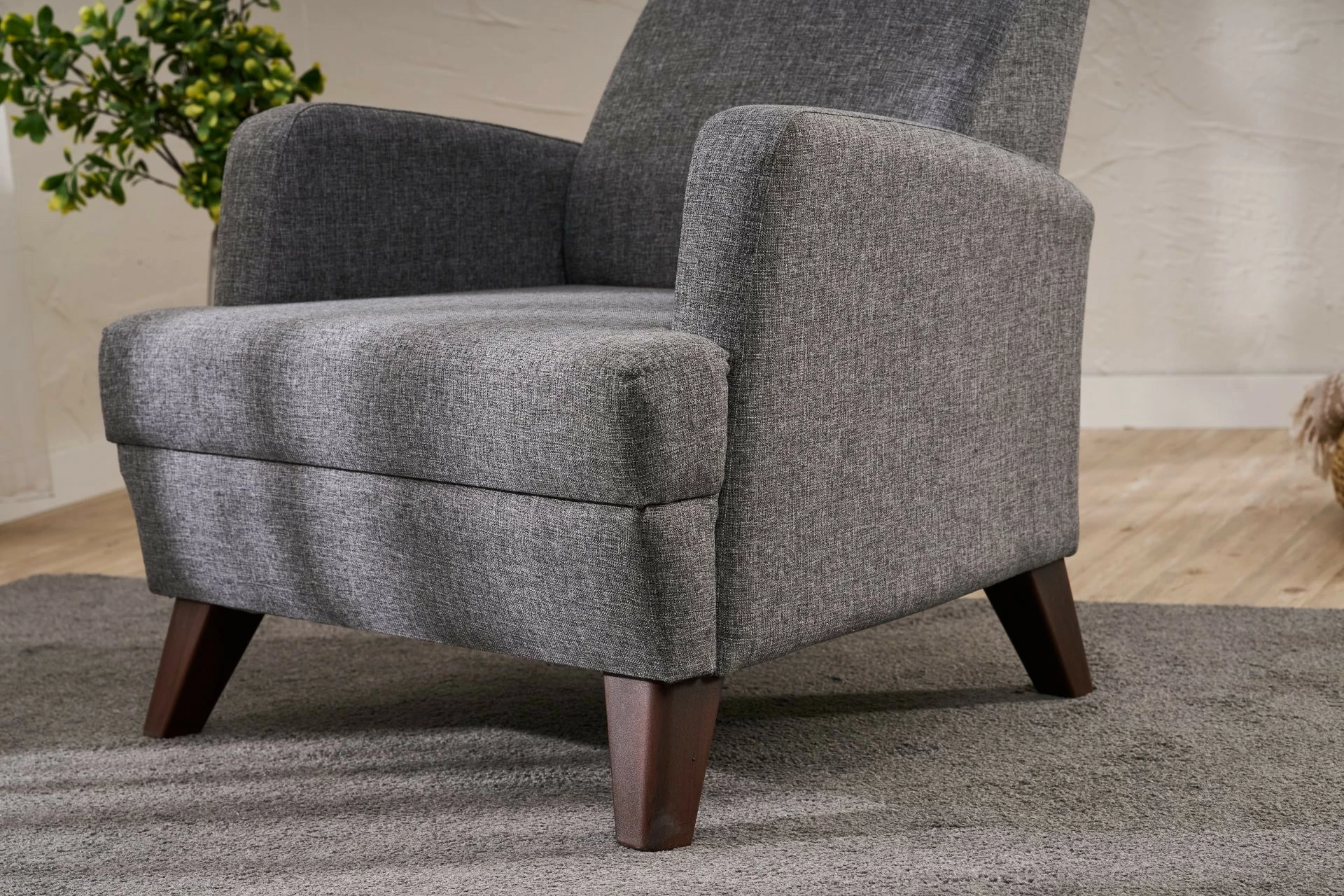 Karrige një vendëshe Atelier del Sofa, Aly, ngjyrë gri