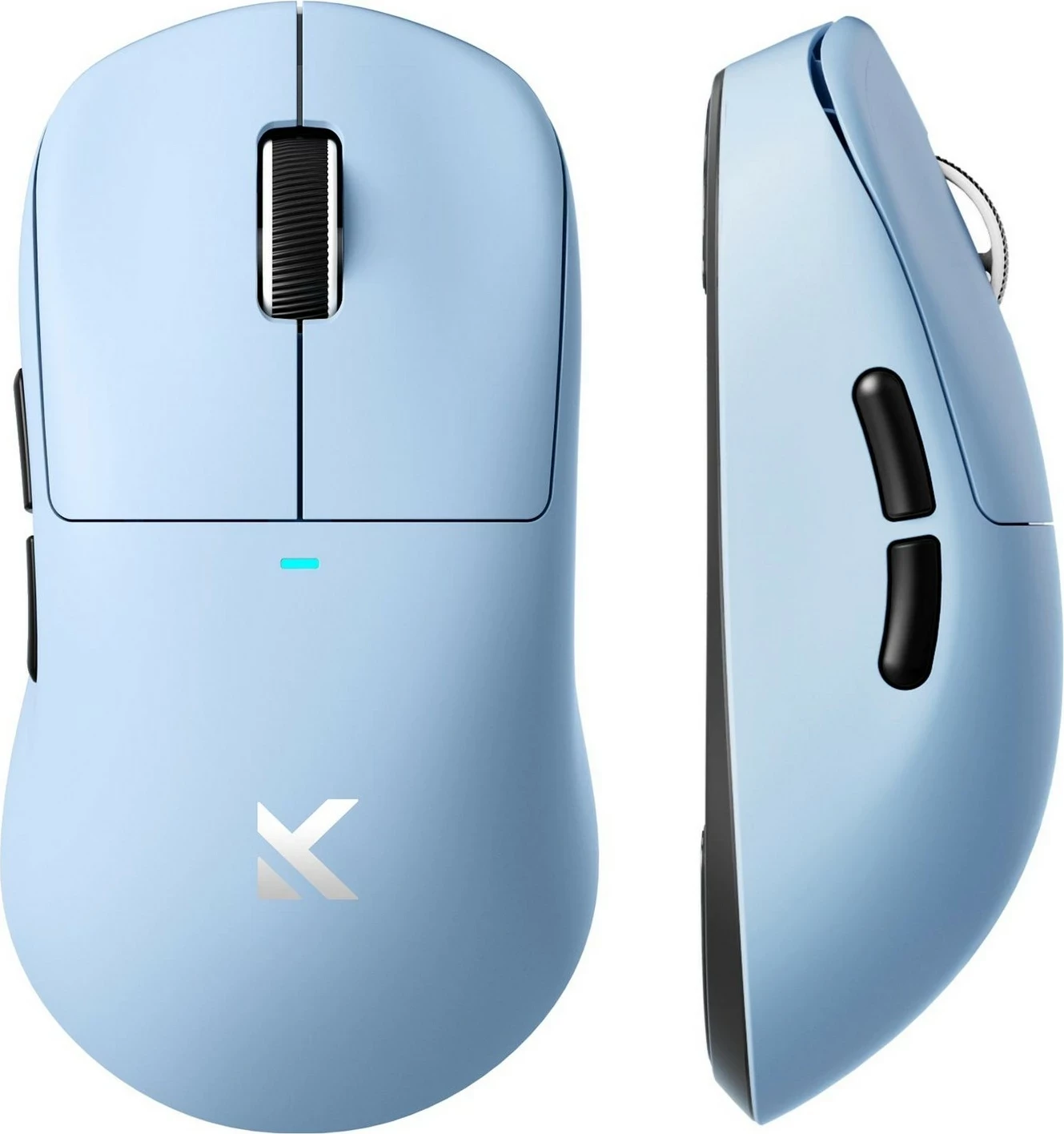 Maus Mchose M7 Pro, wireless/USB-C, 26000 DPI, 5 butona, blu