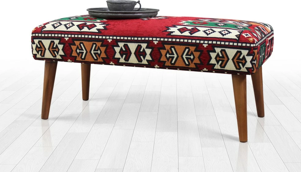 Pouf Atelier del Sofa, Vezir v2, shumëngjyrësh, 91x42x46cm