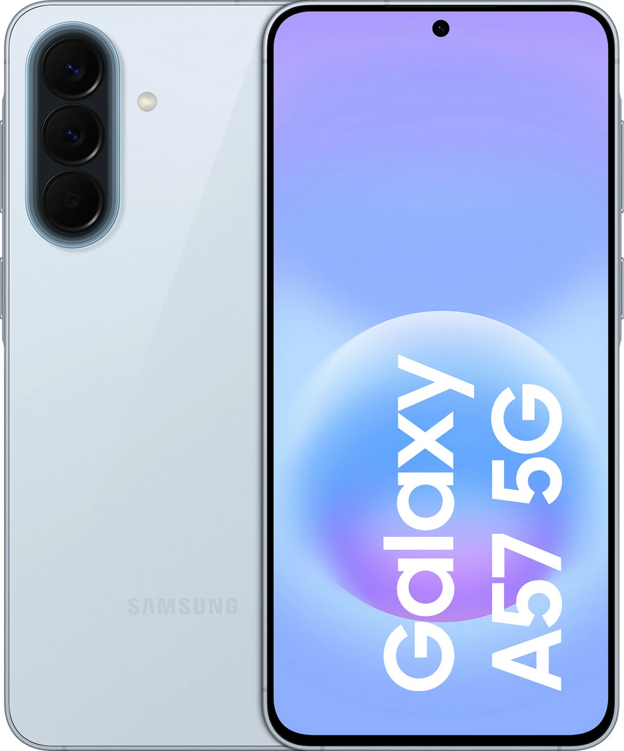 Celular Samsung Galaxy A57 5G, 8GB RAM, 256GB, 6.7" Super AMOLED Plus, 50MP, Awesome Icyblue