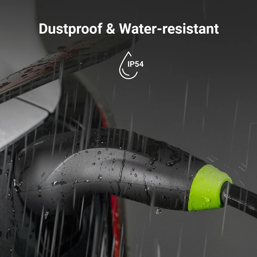 Kabëll karikimi për vetura elektrike Green Cell EVKABGC03, 5 m, i zi