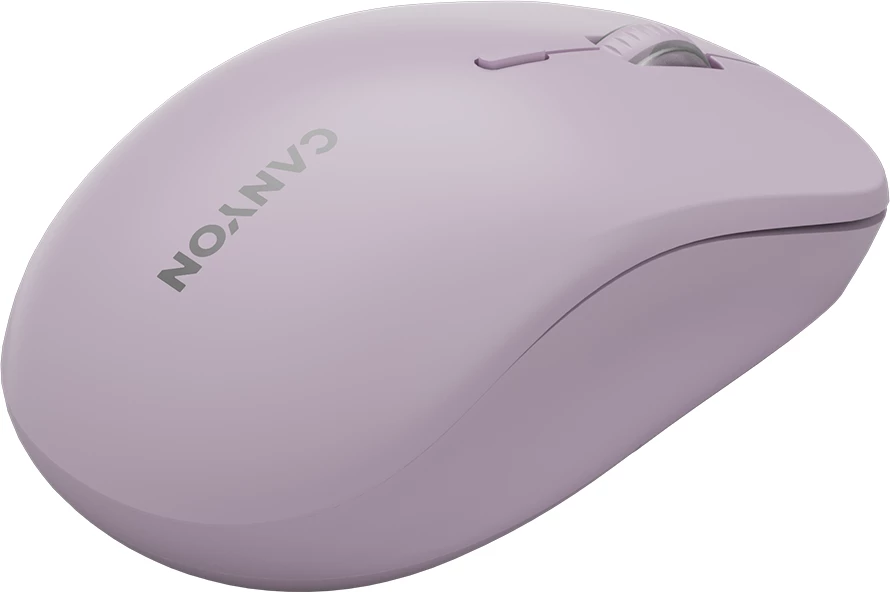 Maus CANYON MW-12 wireless dual mode (Bluetooth/2.4GHz), 2400 DPI, 6 butona, rozë, me receiver + bateri