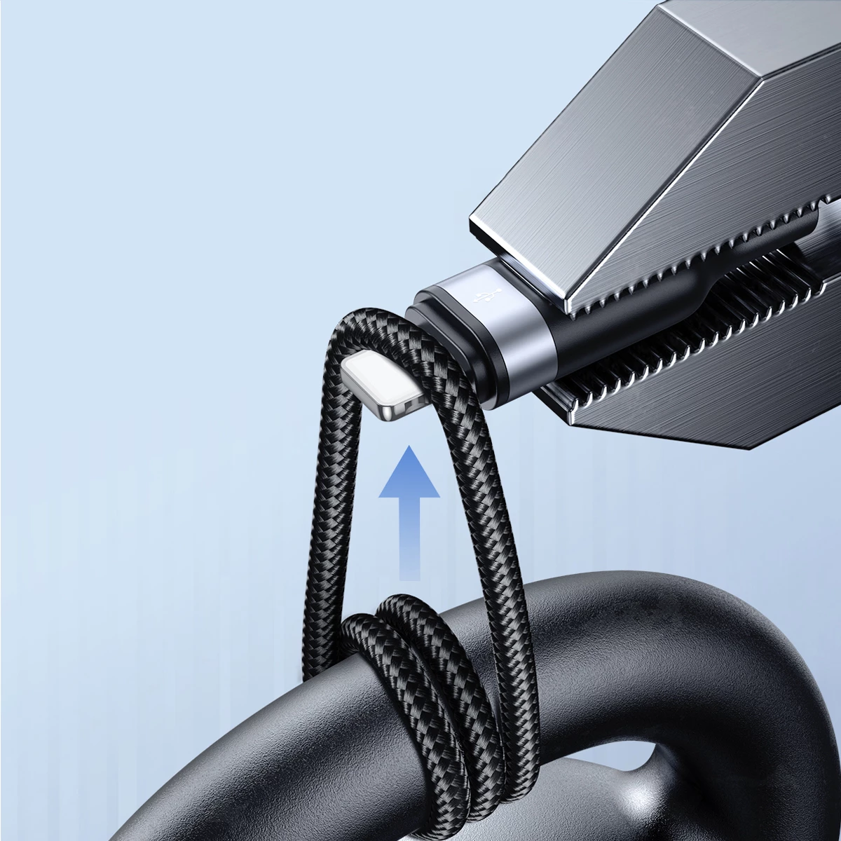 Kabllo multifunksionale Joyroom S-A18, 1.2m, 4in1 USB-A në USB-C/2xLightning/micro USB, e zezë