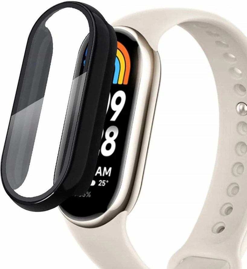 Mbështjellës Tech-Protect Defense360 për Xiaomi Smart Band 8 / 8 NFC, Zi