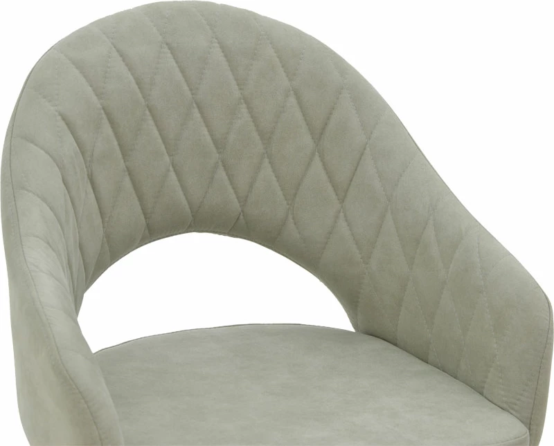 Karrige Macie, pëlhurë, gri antike e zezë, 58x50x85cm