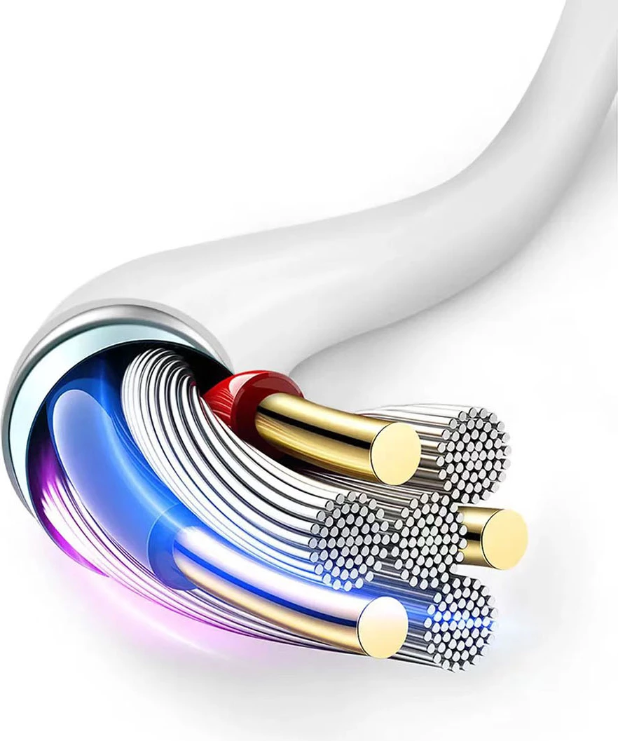 Karikues rrjeti Dudao A20EU me kabllo USB-A në USB-C, 18W, Bardhë