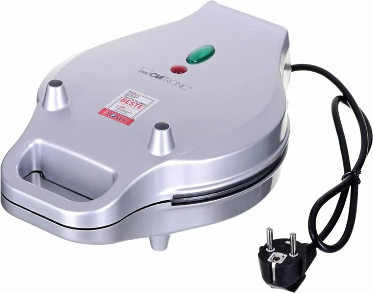 Aparat për bubble waffle Clatronic WA 3772, argjendtë