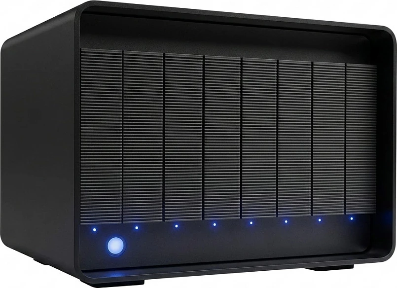 Disk i jashtëm RAID LaCie 8big Pro5, Thunderbolt 5, 64TB, i zi