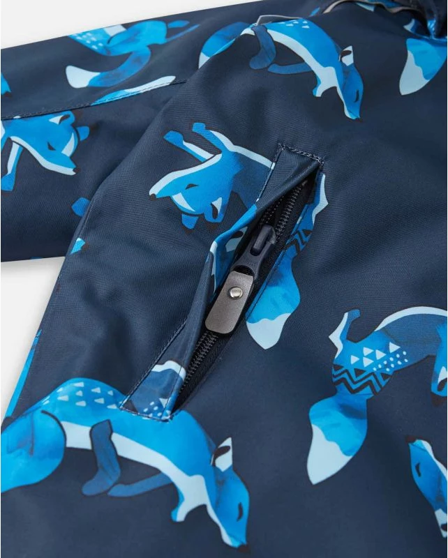 Kominoshe për fëmijë Reima, të kaltërta