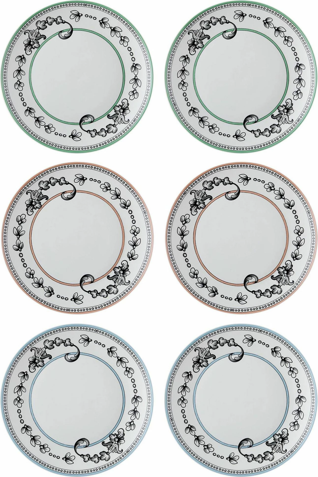 Set pjatash shërbimi (6 copë), Hermia, DNR0056