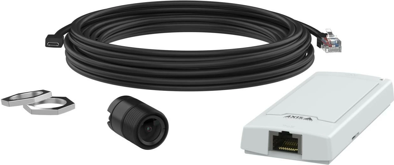 Kamerë sigurie IP Axis P1245 Mk II, e brendshme, e fshehtë, e zezë, e bardhë