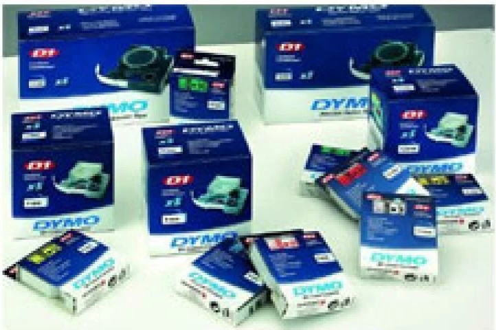 Shirit etiketime, Dymo D1 43613 S0720780, 12 mm x 7 m, poliester, e zezë mbi të bardhë