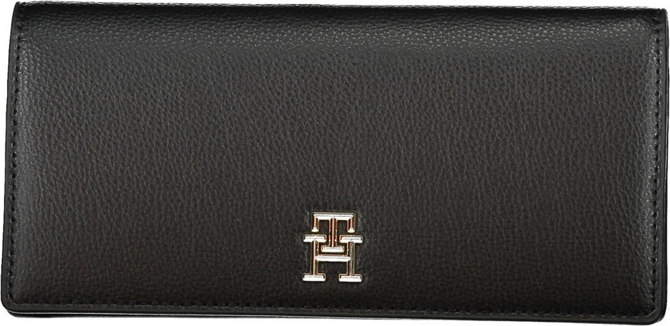 Portofol për femra Tommy Hilfiger, i zi