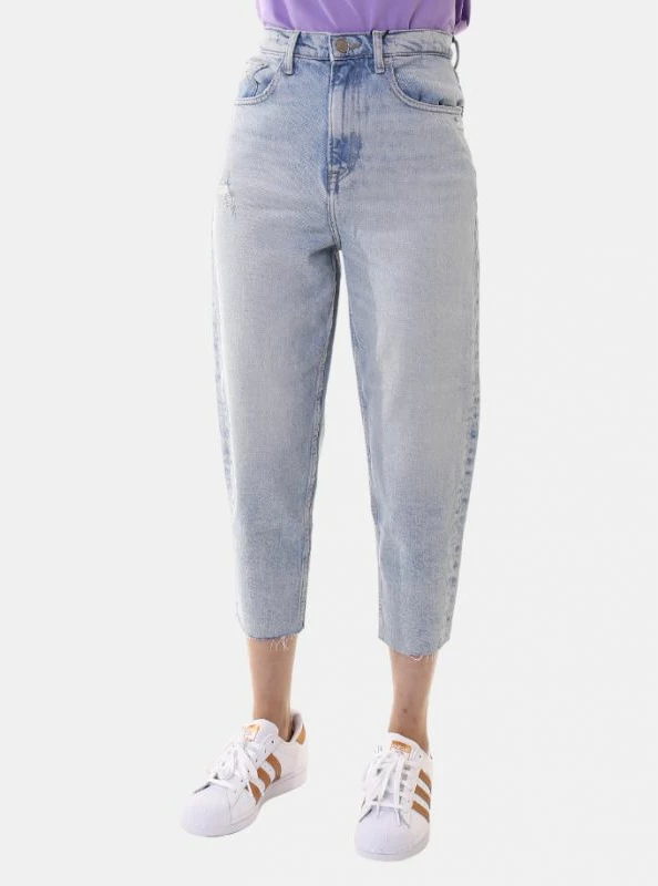 Pantallona për femra Tommy Jeans, blu