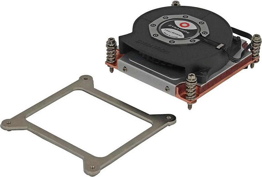 Ftohës procesori Inter-Tech Q-3, 8 cm, PWM, LGA 1700, zi/argjend