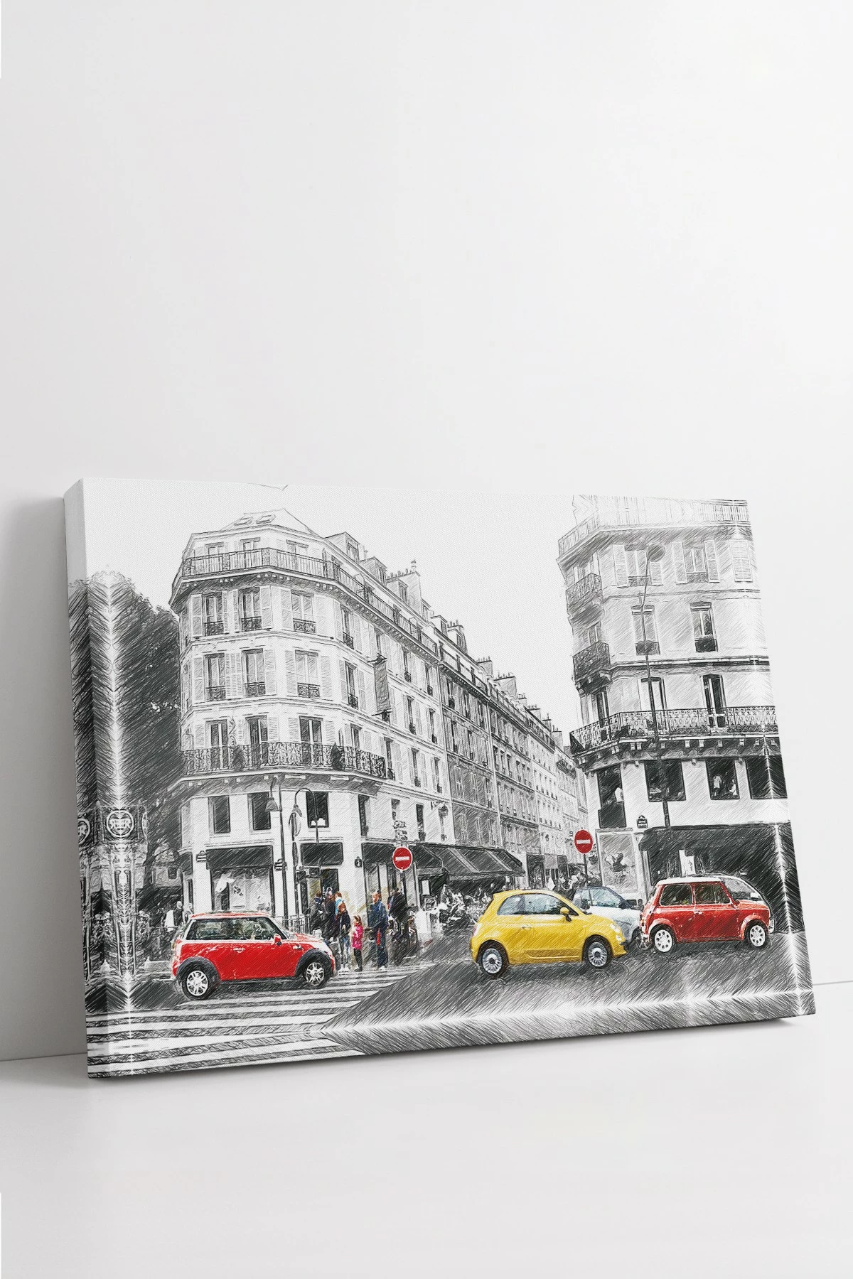 Pikturë dekorative në kanavacë, shumëngjyrëshe, Wallity Ersyfdc38, 70x100cm