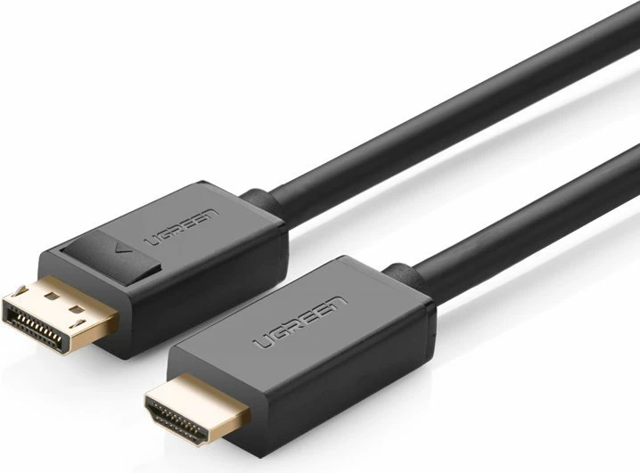 Kabllo Ugreen DisplayPort në HDMI, 2m, 4K, e zezë (DP101 10202)