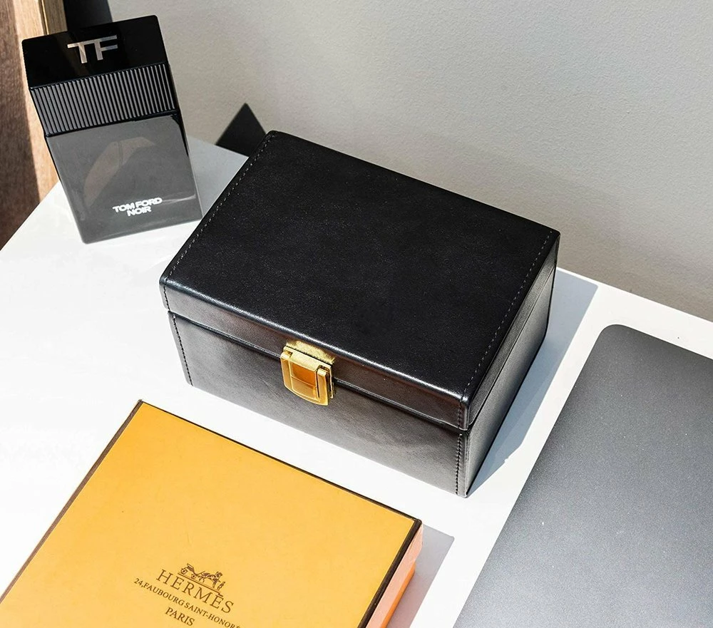 Kuti Faraday Hurtel për bllokim sinjali, për çelësa makine dhe celular, e zezë