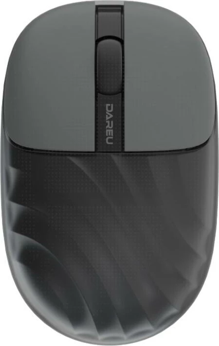 Maus wireless Dareu LM135G 1200 DPI 4 butona 2.4G bateri 300 mAh USB-C e zezë