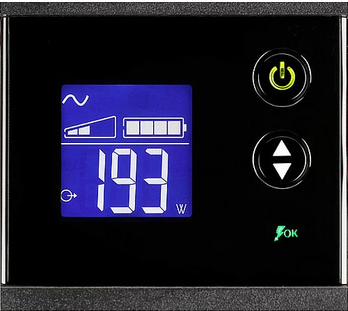 UPS Eaton Ellipse PRO 850 DIN, 0.85 kVA, 510 W, 4 prizë Type F, LCD, e zezë
