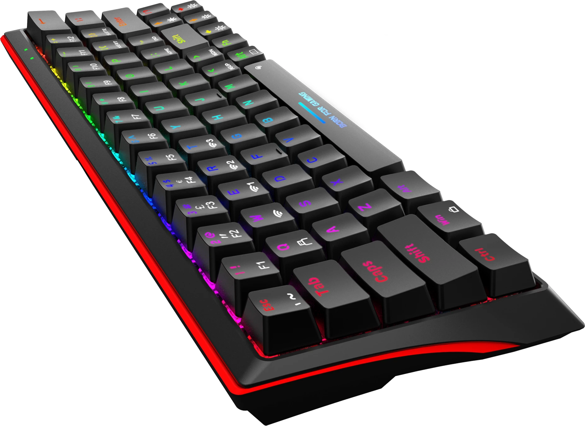 Tastierë mekanike wireless Marvo KG962W 60% RGB, e zezë