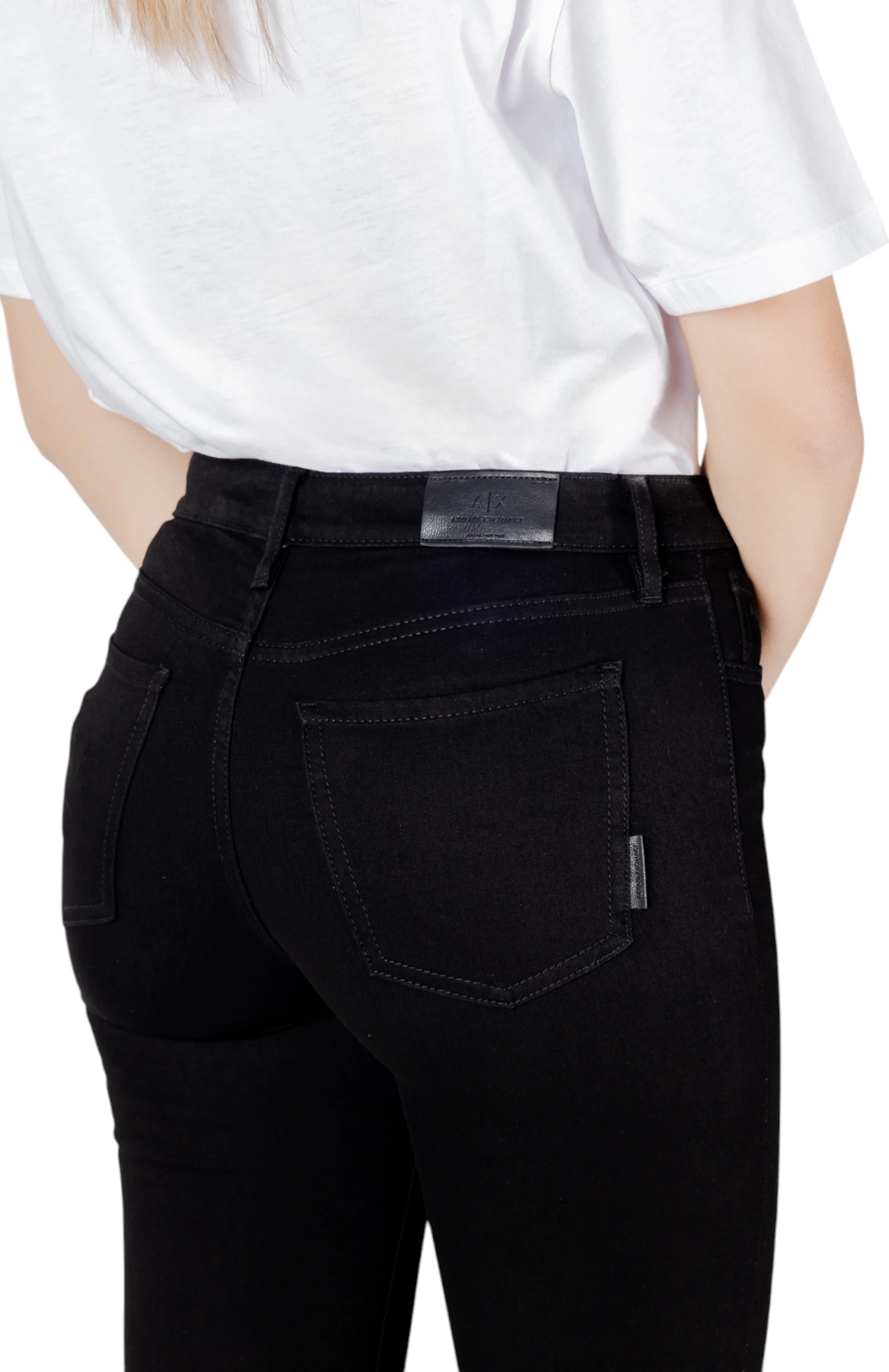 Xhinse skinny për femra Armani Exchange XW000123 AF10866, të zeza [Madhësia: W32 L32]