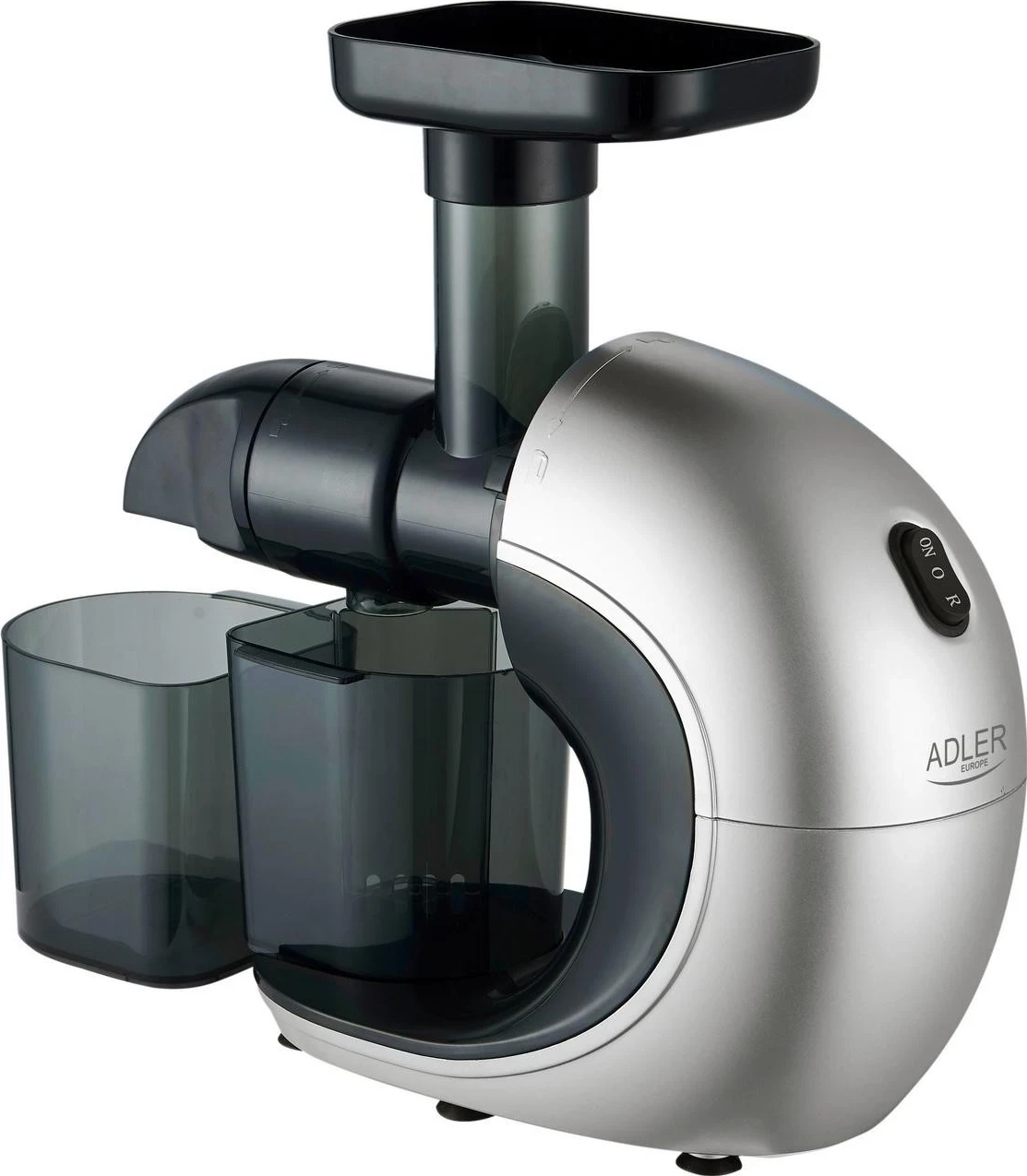 Shtypës frutash Adler AD 4130, zi-argjendtë