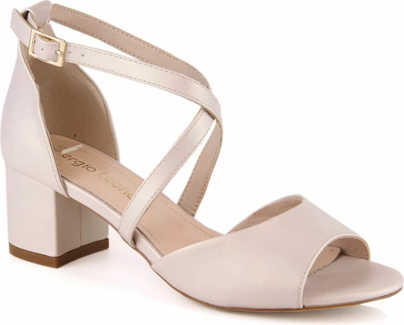 Sandale me taka Sergio Leone femra, bezhë